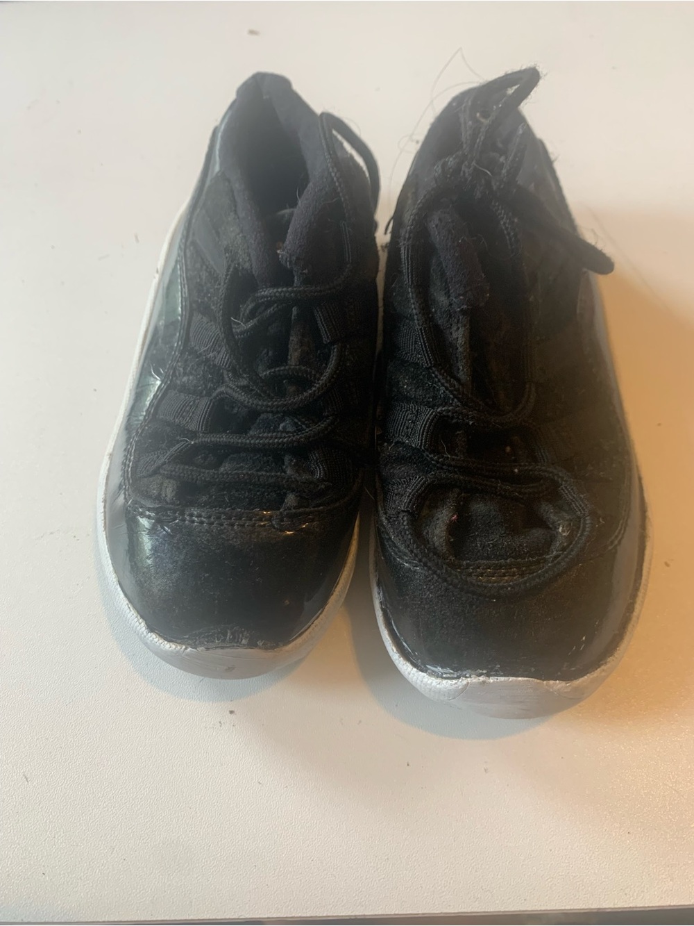 Kids Black Athletic Sneakers - Comfortable Everyday Shoes